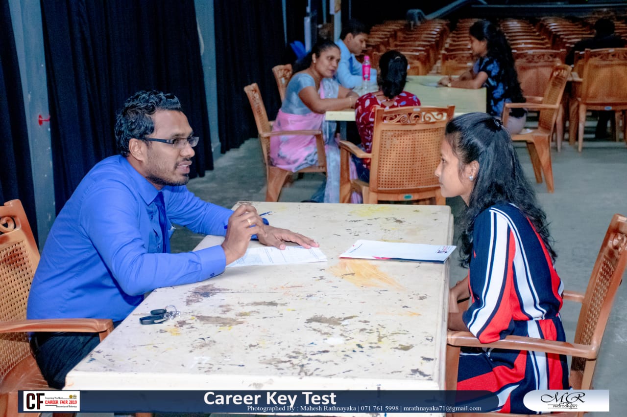 Program 50 :  “Career key Test” of Career Fair 2019